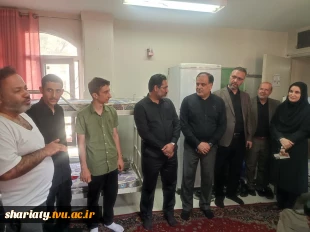 بازدید مسئولان دانشگاه از محل پذیرایی و اسکان میهمانان آیین وداع با رهبر شهید امت 4