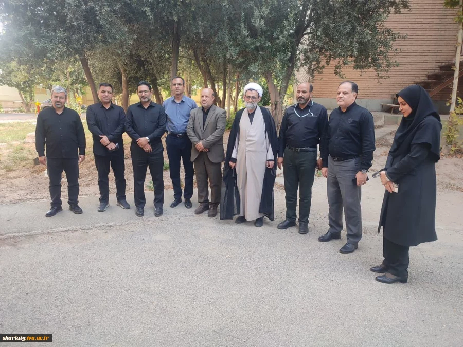 بازدید مسئولان دانشگاه از محل پذیرایی و اسکان میهمانان آیین وداع با رهبر شهید امت 7