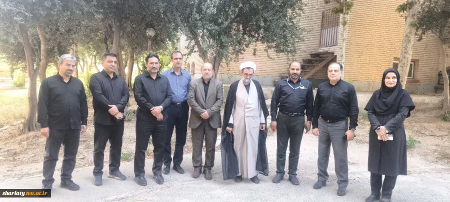 بازدید مسئولان دانشگاه از محل پذیرایی و اسکان میهمانان آیین وداع با رهبر شهید امت 9