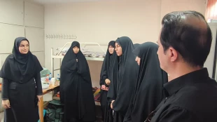 بازدید مسئولان دانشگاه از محل پذیرایی و اسکان میهمانان آیین وداع با رهبر شهید امت 13