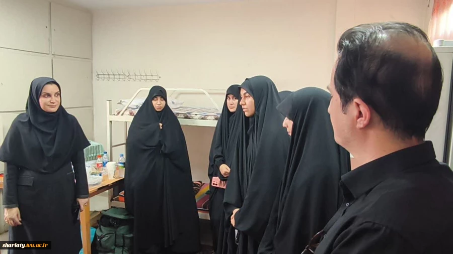 بازدید مسئولان دانشگاه از محل پذیرایی و اسکان میهمانان آیین وداع با رهبر شهید امت 13