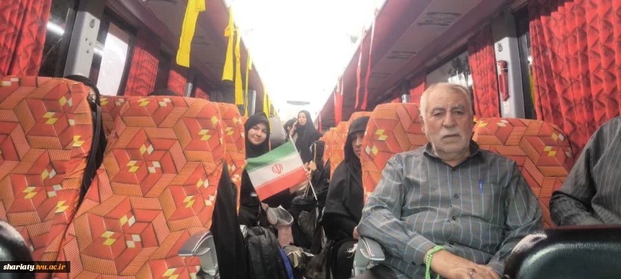 میزبانی دانشکده دکتر شریعتی از کاروان‌های زیارتی دانشگاهیان شیراز جهت حضور در مراسم بدرقه و وداع با رهبر شهید امت 2