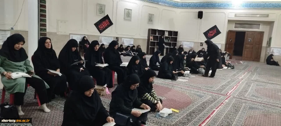 برگزاری مراسم یادبود و بزرگداشت رهبر شهید امت و عزاداری به مناسبت شهادت حضرت رقیه (س) در دانشکده دکتر شریعتی 5