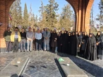 برگزاری مراسم پرفیض زیارت عاشورا در جوار گلزار شهدای خوشنام دانشکده 2