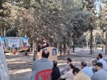 برگزاری مراسم پرفیض زیارت عاشورا در جوار گلزار شهدای خوشنام دانشکده 3