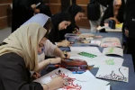 برگزاری ورکشاپ خوشنویسی و نقاشی‌خط به مناسبت بزرگداشت حافظ 3