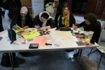 برگزاری ورکشاپ خوشنویسی و نقاشی‌خط به مناسبت بزرگداشت حافظ 7