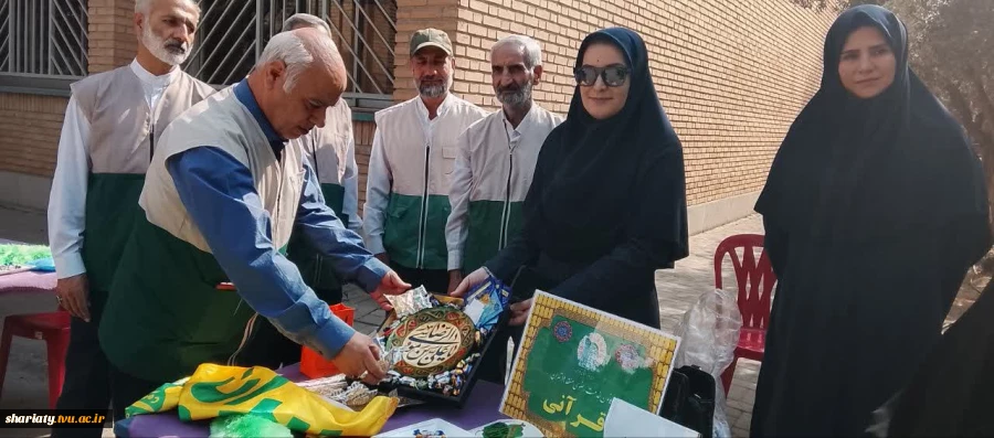 برگزاری میز خدمت «مسیر سلامت، آرامش و معنویت» در دانشکده  2