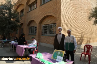 برگزاری میز خدمت «مسیر سلامت، آرامش و معنویت» در دانشکده  10