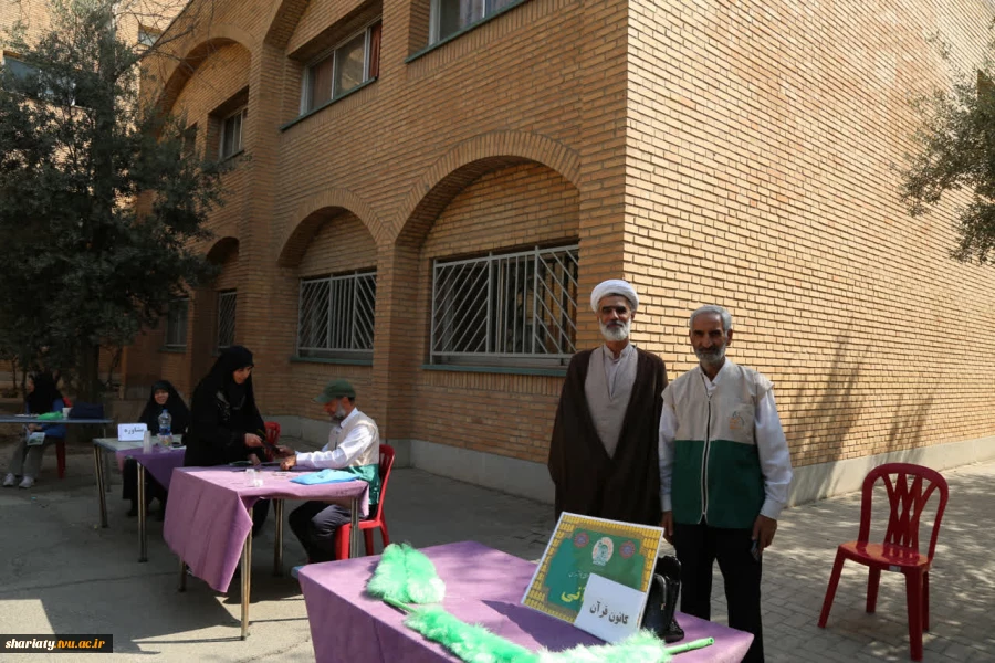 برگزاری میز خدمت «مسیر سلامت، آرامش و معنویت» در دانشکده  10