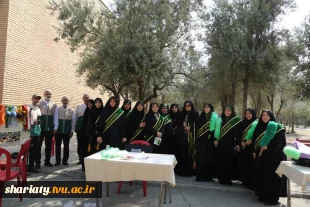 برگزاری میز خدمت «مسیر سلامت، آرامش و معنویت» در دانشکده  13